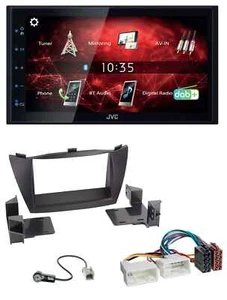 JVC DAB USB Bluetooth 2DIN MP3 Autoradio für Hyundai Tucson 2010-2015 - Bild 1 von 6