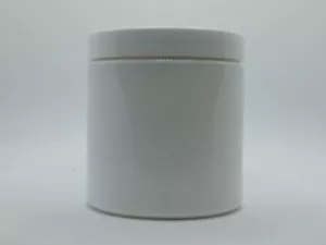 8oz White Plastic Jars with lids 12 Pack Buy 3 12 Packs Get 1 (FREE 12 Pack) - Picture 1 of 1