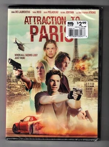 NEW! SEALED! Attraction To Paris [2021] DVD (Tara Reid, Christopher Atkins) - Picture 1 of 3