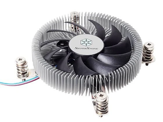 4710007220597 SilverStone Nitrogon SST-NT07-115X Low Profile CPU Cooler SilverSt - Image 1 of 1