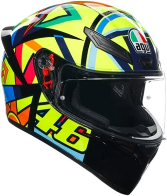 Casco AGV Integrale K1 S E2206 VALENTINO ROSSI SOLELUNA 2017 TAGLIA s
