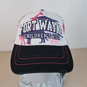 FORT WAYNE KINDER ZOO JUGEND VERSTELLBARER STRAPBACK BASEBALLMÜTZE/KAPPE, GIRAFFE - Bild 1 von 14