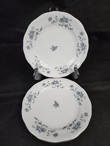 Traditions China Johann Haviland Blue Garland Side Plate Dessert Bread Lot of 2 - Picture 1 of 10