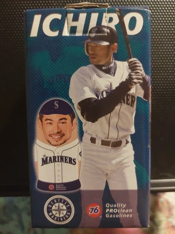 Ichiro Sukuzi Nesting Dolls 2005 Mariners MIP Russian Babooshka W/ Game Ticket Cover