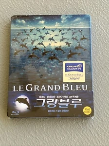 Le Grand Bleu Steelbook Pochette Lenticulaire Limitée numérotée 500 Ex KimchiDV - Picture 1 of 3