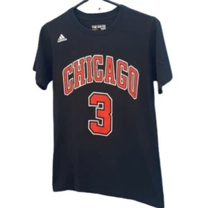 Adidas Youth Unisex T-Shirt Chicago McDermott 3 NBA Size S - Picture 1 of 4