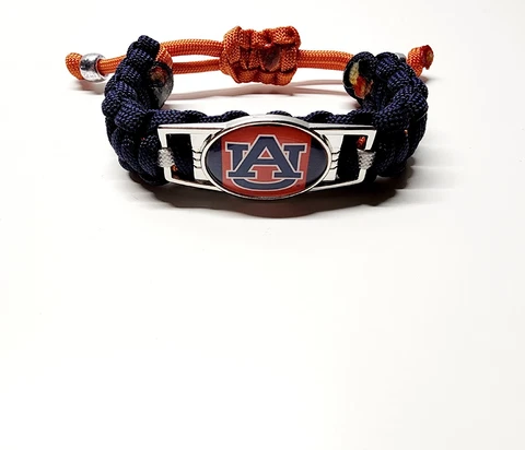 Auburn Tigers Adjustable Charm Bracelet Fan Apparel & Souvenirs College NCAA Cover