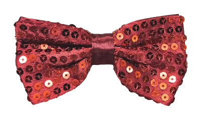 ADULTOS BORGOÑA LENTEJUELAS SATINADO BODA ELEGANTE VESTIDO BODA LAZO CORBATA Foto 1 de 4