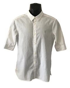 Men's AllSaints Short sleeve button down shirt - sz S (15') - Picture 1 of 7