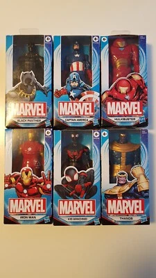 Marvel Figur Thanos Iron Man Thor Spider Man Hulk Hasbro Avengers  16 cm - Bild 1 von 4