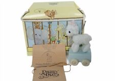 Precious Moments Birthday Gift Wishes Circus Train Figurine Lamb Sheep One 1 NIB