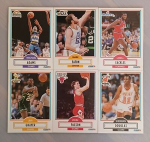 1990-91 Fleer Basketball Cards Complete Your Set - You Pick!