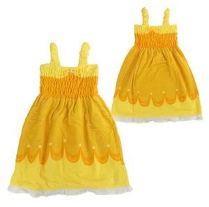 Girls bathrobe/bath dress pajama Disney Princess Belle cotton100% NEW JAPAN - Picture 1 of 3