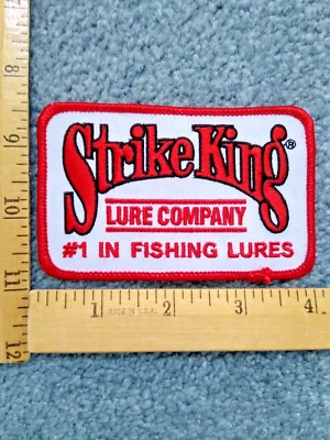 1 STRIKE KING LURE COMPANY PESCA #1 EN SEÑUELOS DE PESCA HIERRO EN PARCHE ENVÍO GRATUITO Foto 1 de 2