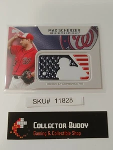 Max Scherzer 2017 Topps Independence Day MLB Silhouette Batter DML-MSC SKU#11828 - Bild 1 von 1