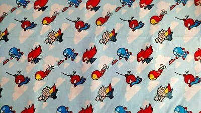 Daring Kawaii Avengers Marvel Comics Fat Quarter 100% Cotton Fabric 22" x 18" FQ - Image 1 of 2