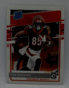 2020 Panini Donruss Optic #160 Tee Higgins Rated Rookie Cincinnati Bengals - Picture 1 of 2