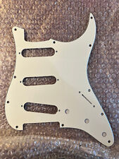 3-Ply Aged White 11 Hole SSS Stratocaster Pickguard