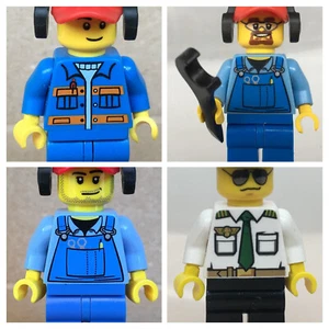 LEGO® Minifiguren + Teile aus Set 60022 Cargo Terminal - cty0403 cty0419-cty0422 - Picture 1 of 18