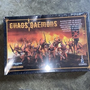 WARHAMMER CHAOS DAEMONS BLOODLETTERS OF KHORNE (SEALED BOX) 97-08 - Picture 1 of 4