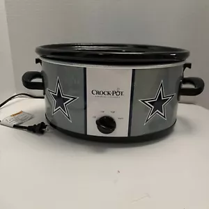Dallas Cowboys 6 Quart Crock Pot Slow Cooker *READ* - Picture 1 of 8