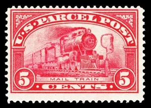 Scott Q5 1913 5c Parcel Post Issue Mint F-VF OG NH Cat $62.50 - Picture 1 of 1