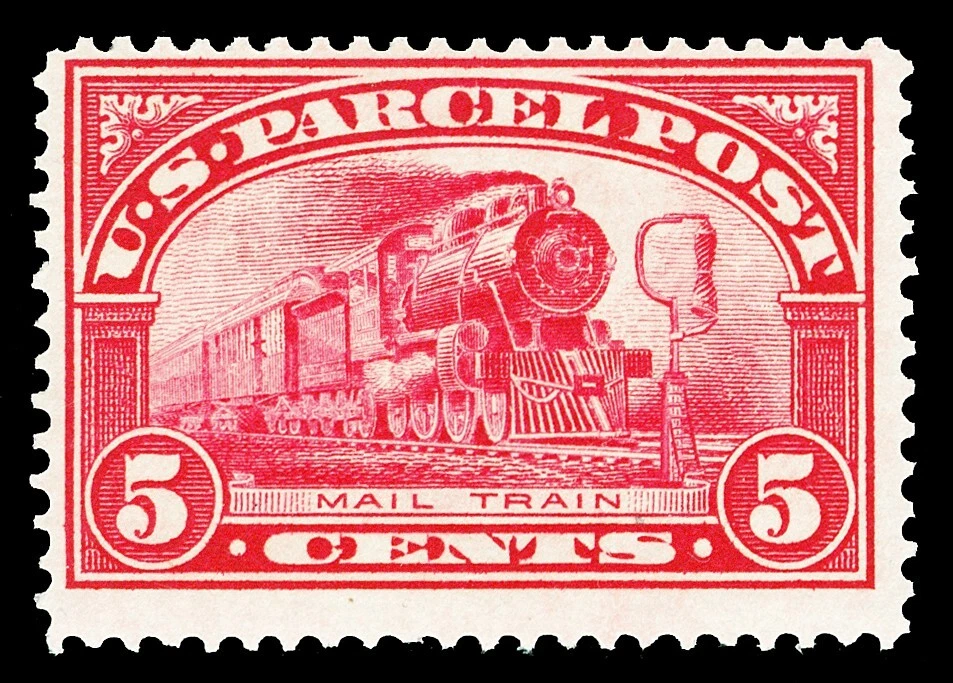 Scott Q5 1913 5c Parcel Post Issue Mint F-VF OG NH Cat $62.50 - Image 1 of 1