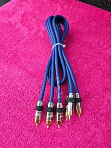 Pro Flex High Performance Component Video Interface - 3FT Blue Cable - Picture 1 of 5