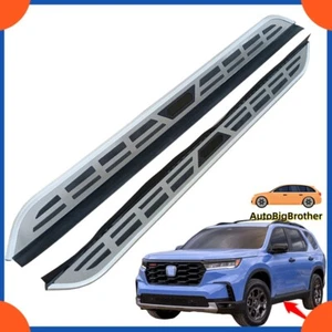 Fits for Honda pilot 2023 2024 2Pcs Running Boards Side Steps Pedals Nerf Bar - Picture 1 of 3