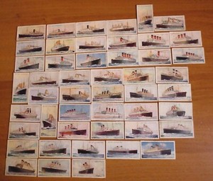48 NAVI CIGARETTES MERCHANT SHIP OF WORLD WILLS'S CIGARETTES 1924 FIGURE