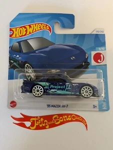 Hot Wheels 1995 MAZDA RX-7 2024 Q-Case blau *SHORT CARD* - Bild 1 von 4