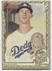 2019 Allen & Ginter WALKER BUEHLER GOLD BORDER Hot Box #33 - LA DODGERS - - Picture 1 of 1