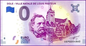 DOLE, VILLE NATALE DE LOUIS PASTEUR / BILLET 0 € / 0 EURO-SCHEIN / UEPG 2019-1 - Imagen 1 de 1