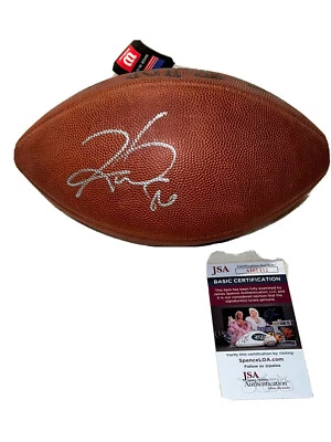 Hines Ward Signed Pittsburgh Steelers NFL Official Game Ball JSA COA - Image 1 of 4