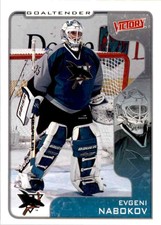 2001-02 Upper Deck Victory Evgeni Nabokov #300