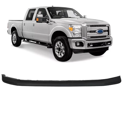Cenefa inferior moldeada parachoques delantero para Ford F250 F350 Super Duty 2x2 11-16 negro Foto 1 de 4