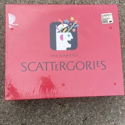 Scattergories Board Game New 1988 Vintage by Milton Bradley FACTORY SEALED! - Image 1 of 2
