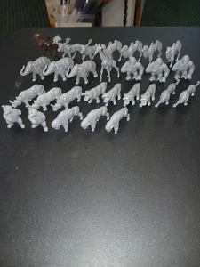 Animales de juguete de plástico vintage de los años 50 y 60, ¿premios de cereales? - Imagen 1 de 3