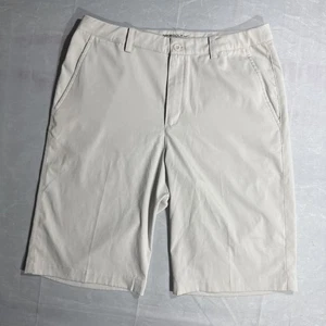 Nike Golf Boys Shorts XL Cream Color Dri-Fit - Picture 1 of 13