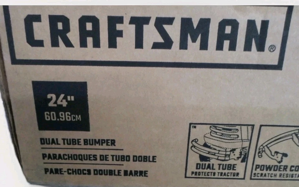 Parachoques de doble tubo Craftsman CMXGZBF7124612 Foto 1 de 2