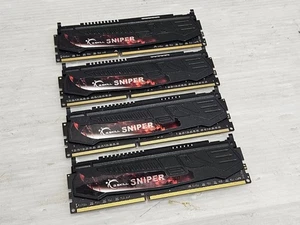 16GB (4x4GB) DDR3, PC3-12800, 1600MHz, 1.5V, G.SKILL SNIPER, WORKING - Picture 1 of 4