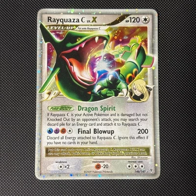 Rayquaza C LV.X Holo Card 146/147 Supreme Victors Series - Image 1 of 4