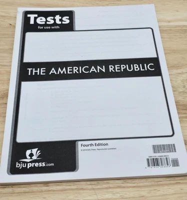 BJU The American Republic Student Tests - Fourth Edition - Image 1 of 3