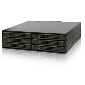 ICY DOCK ToughArmor MB996SP-6SB, 2.5" SAS/SATA HDD/SSD Backplane Cage, Anti-Vibr - Picture 1 of 4