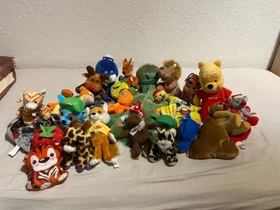 Kuscheltier Konvolut, PAW Patrol, Winnie Pooh, Herr Fuchs, Krokodil..... - Bild 1 von 4