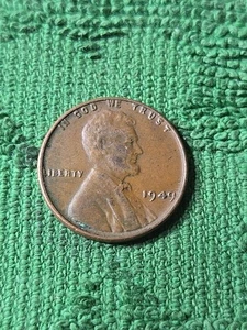 1949 P Wheat Penny Cent Circulated - Picture 1 of 2