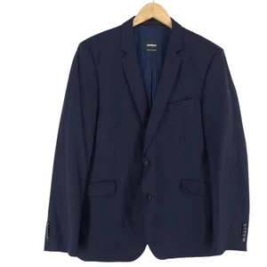 Strellson Blazer Jacket Stretch Virgin Wool Blue Vo4 Size EU 52 UK/US 42 - Picture 1 of 9
