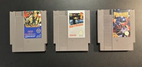 Nintendo NES Spiele Konvolut Pal B, Metroid, Gun Smoke, Punch Out.