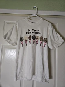 Vintage 80s Baskin Robbins Single Stitch L Double Sided Ice Cream Graphic Shirt - Bild 1 von 5