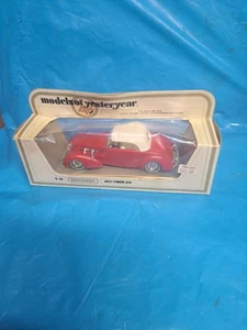 Matchbox: Models Of Yesteryear #Y18: 1937 Cord Model 812: In Original Packaging - Picture 1 of 5